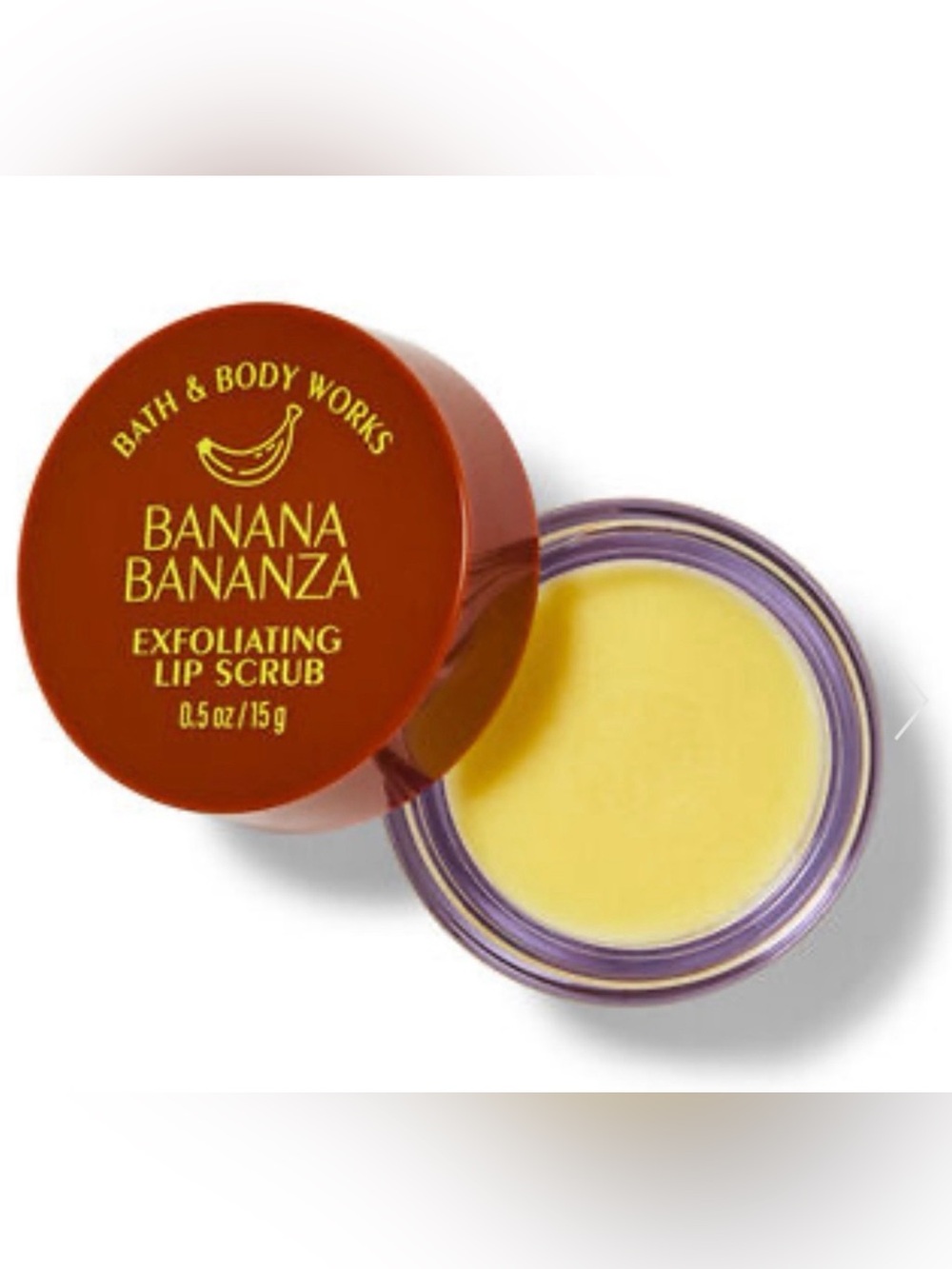 NEW: Bath & Body Works Banana Scrub Lip Care Scrub #1